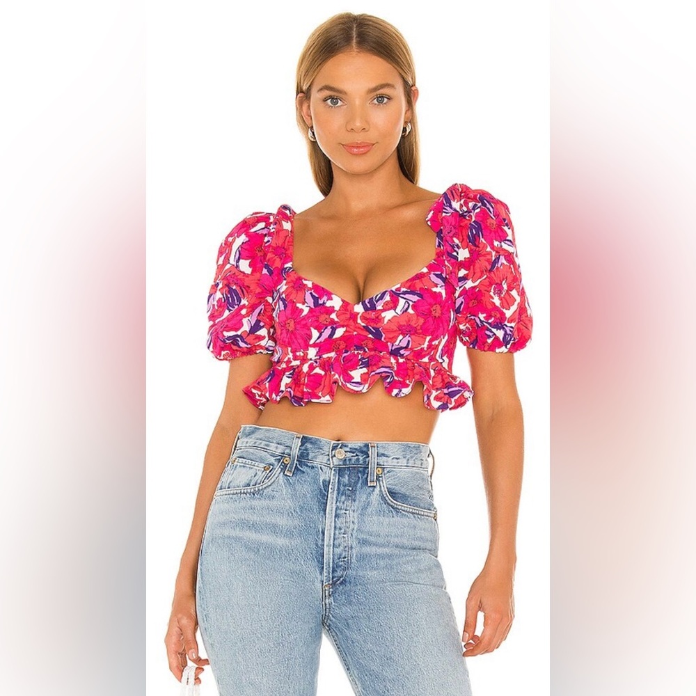Lovers + Friends BRADY CROPPED TOP